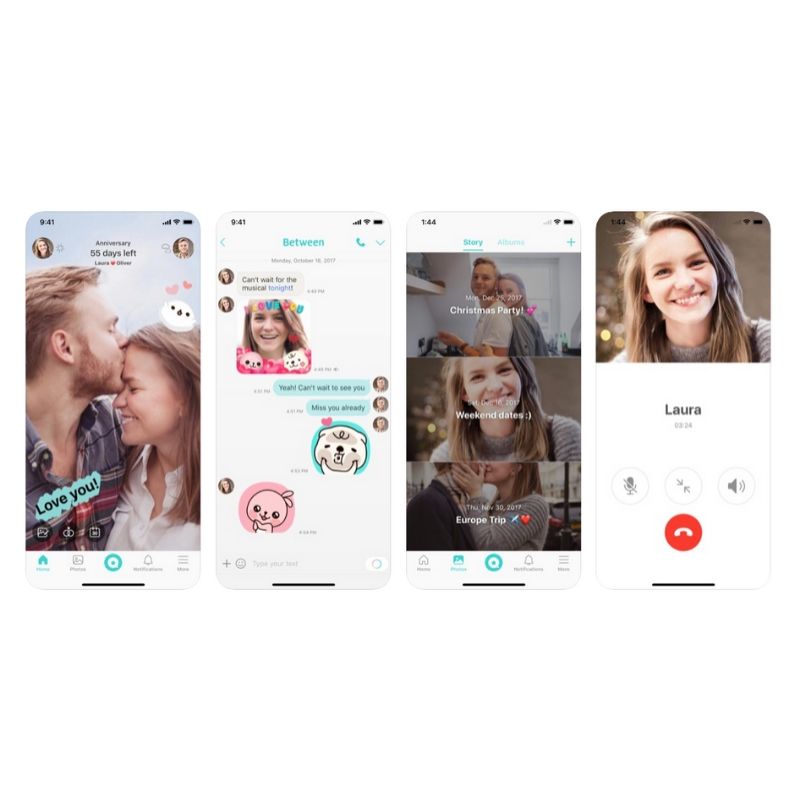 App For Long Distance Couples by Between